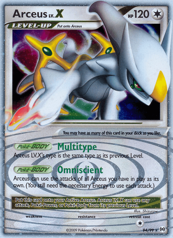 Arceus LV. X
