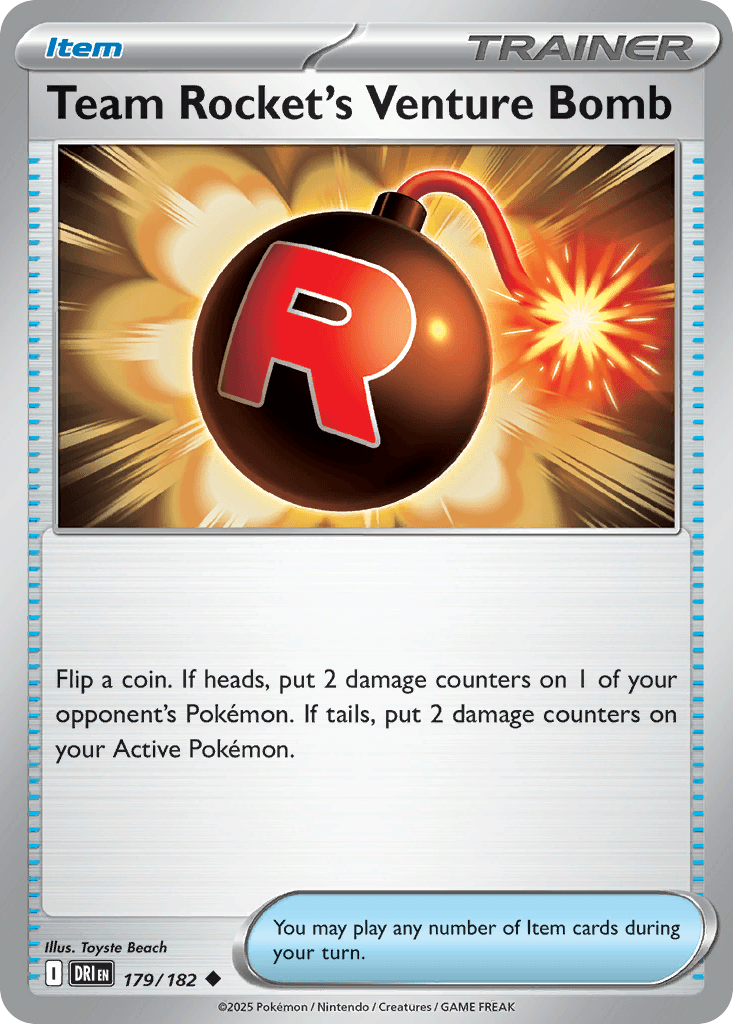 Team Rocket's Venture Bomb
