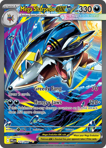Mega Sharpedo ex
