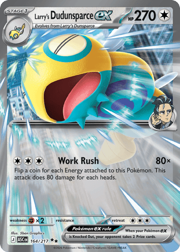 Larry's Dudunsparce ex