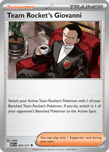 Team Rocket's Giovanni