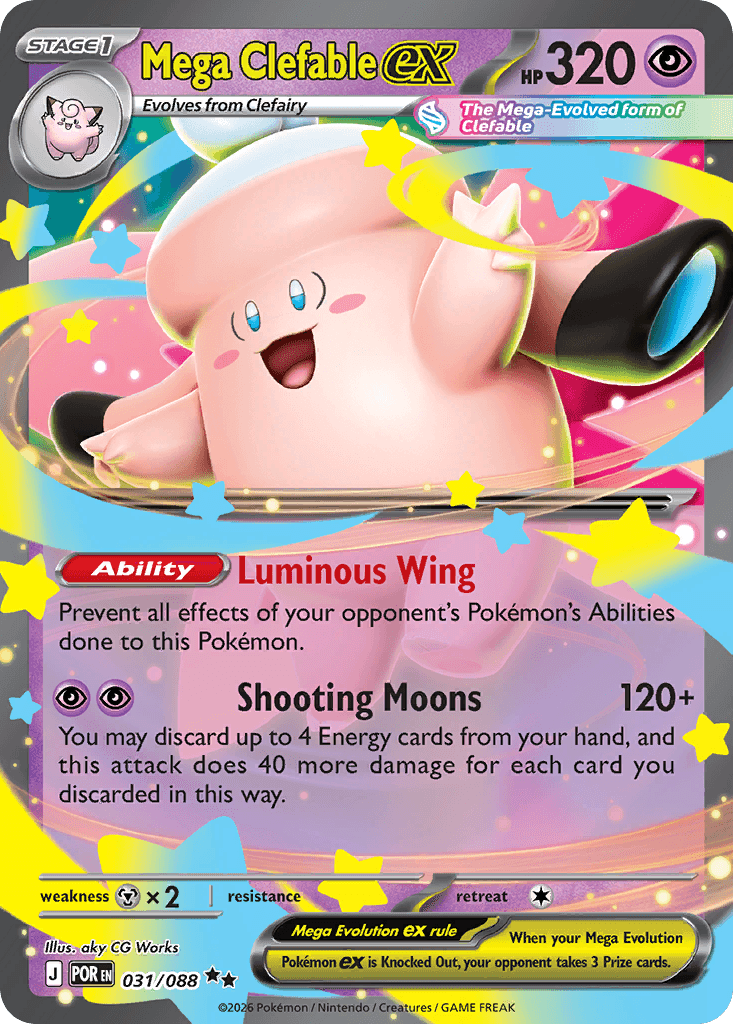 Mega Clefable ex